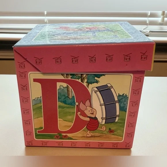 Vintage 2001 Winnie the Pooh Alphabet Learning Cards - Picture 12 of 16